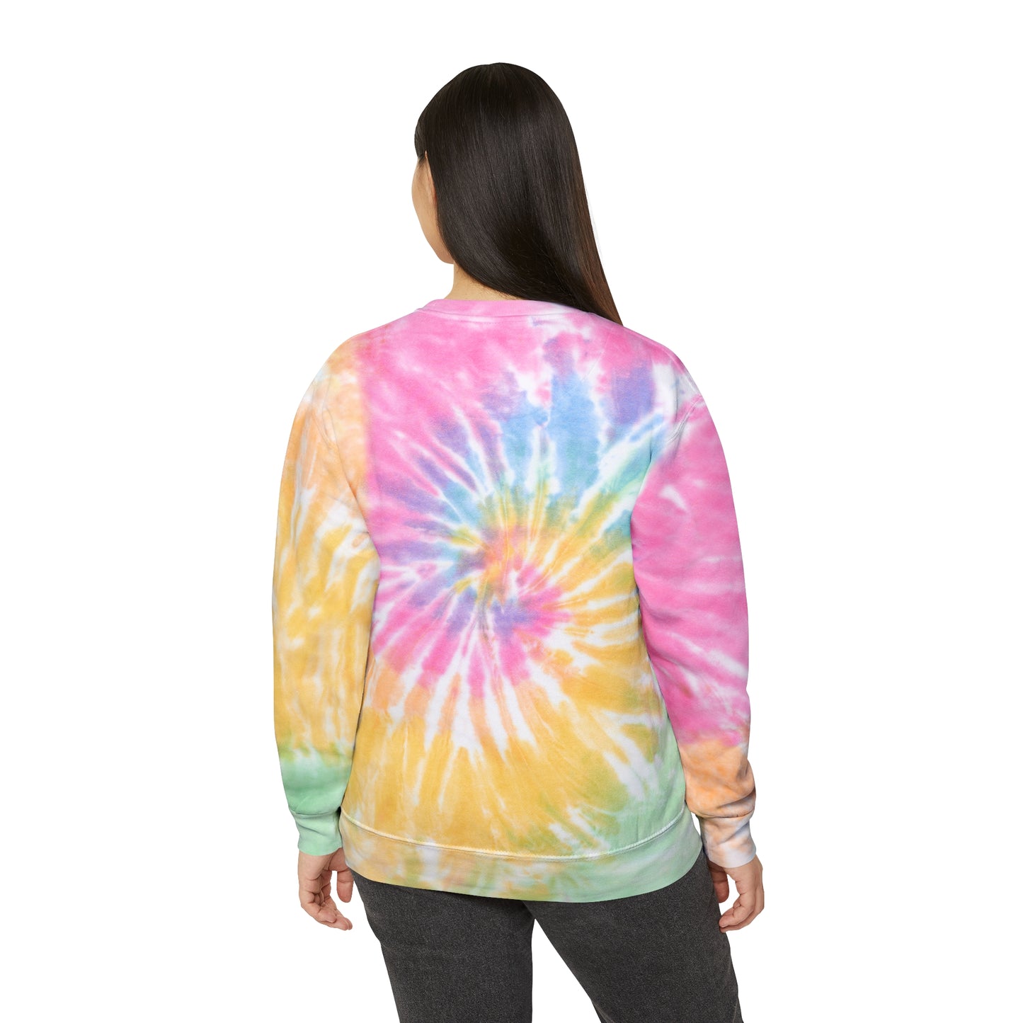 Crew Neck Cotton-Polyester Blend Be Electric Crewneck Sweatshirt