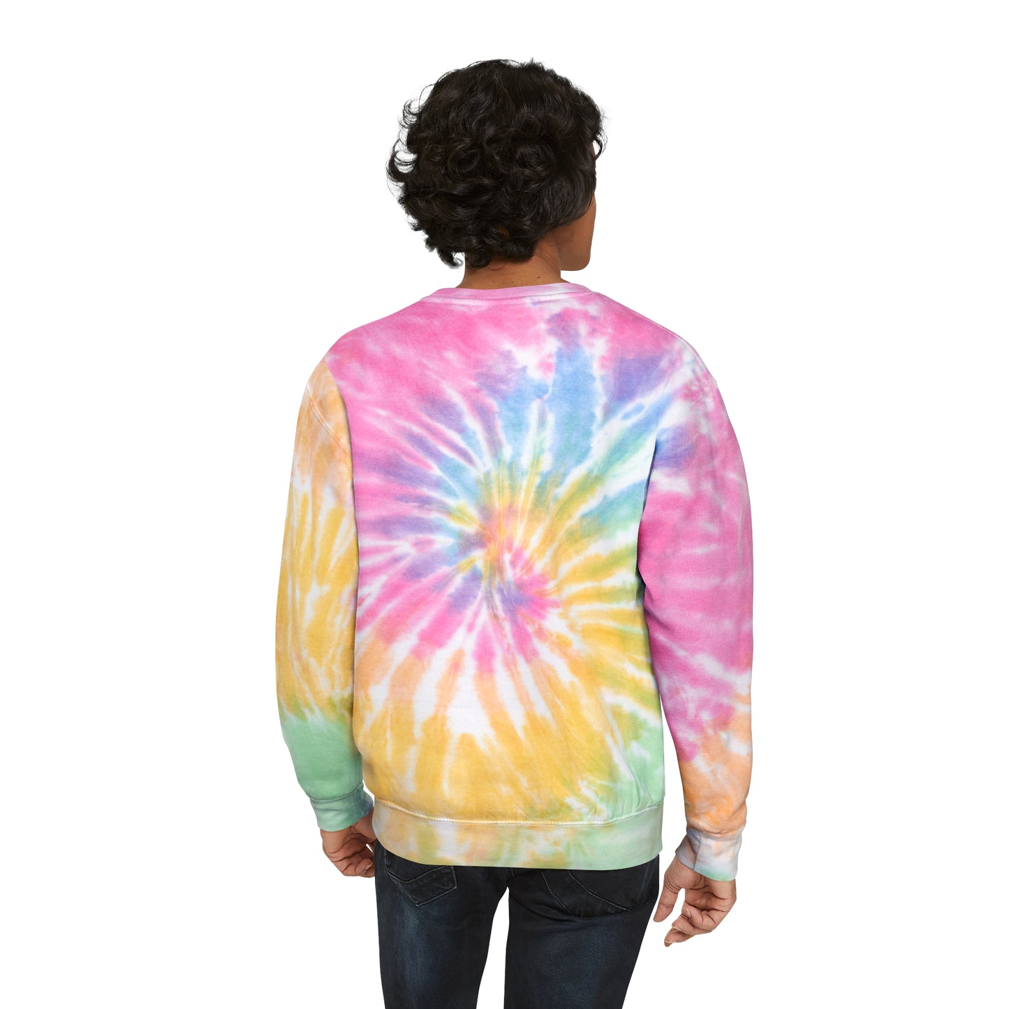 Crew Neck Cotton-Polyester Blend Be Electric Crewneck Sweatshirt