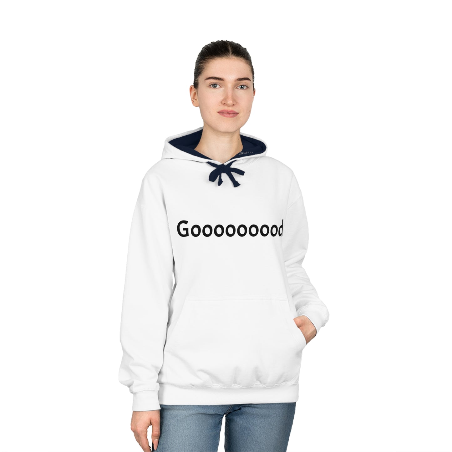 Good Unisex Varsity Hoodie