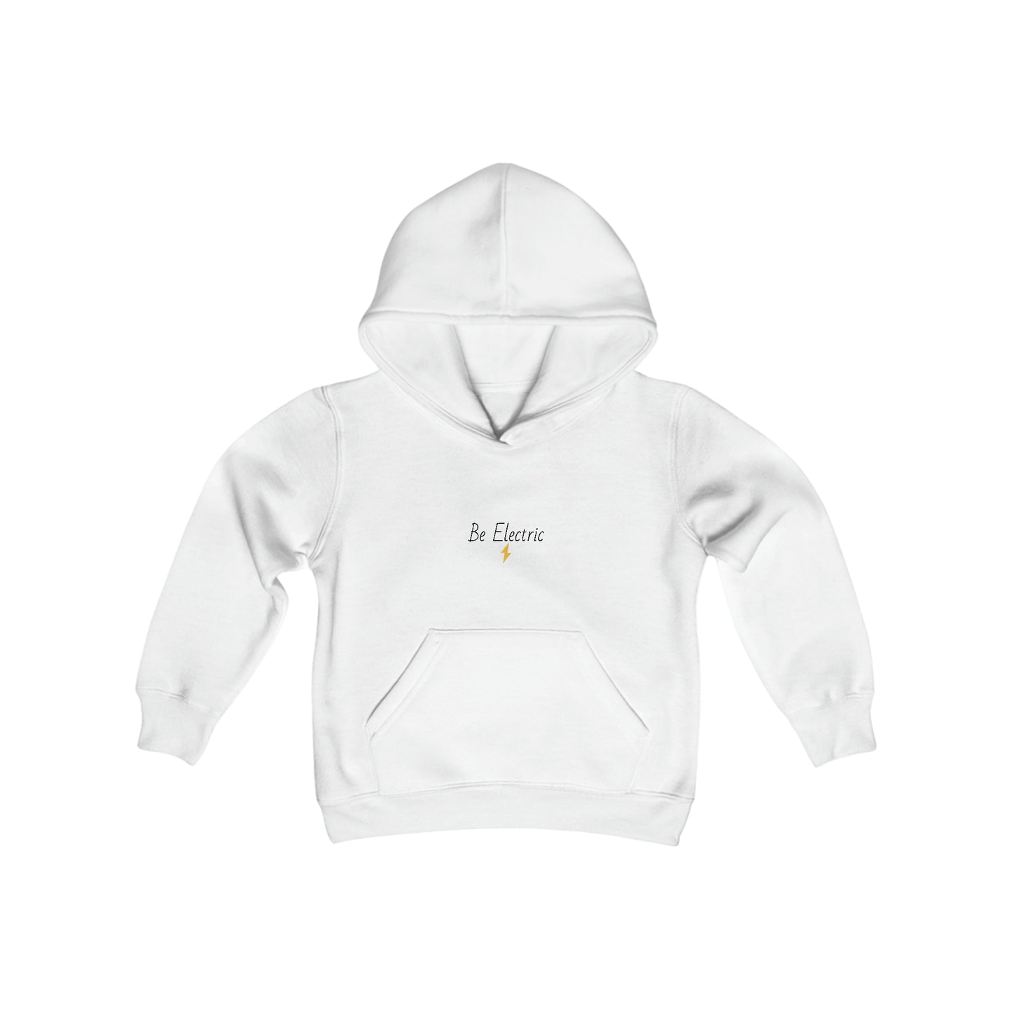 Hoodie Youth Blended Sweatshirt Be Electric